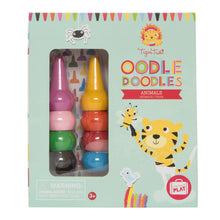 Tiger Tribe Oodle Doodle Crayon Set - Animals