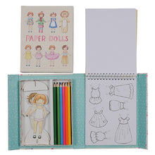 Tiger Tribe Piccolo Paper Dolls Kit - Vintage