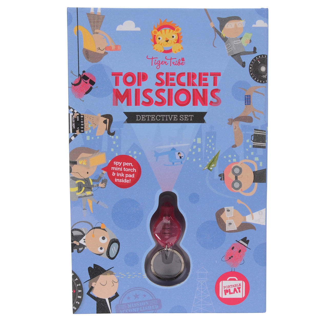 Tiger Tribe Top Secret Missions - Detective Set