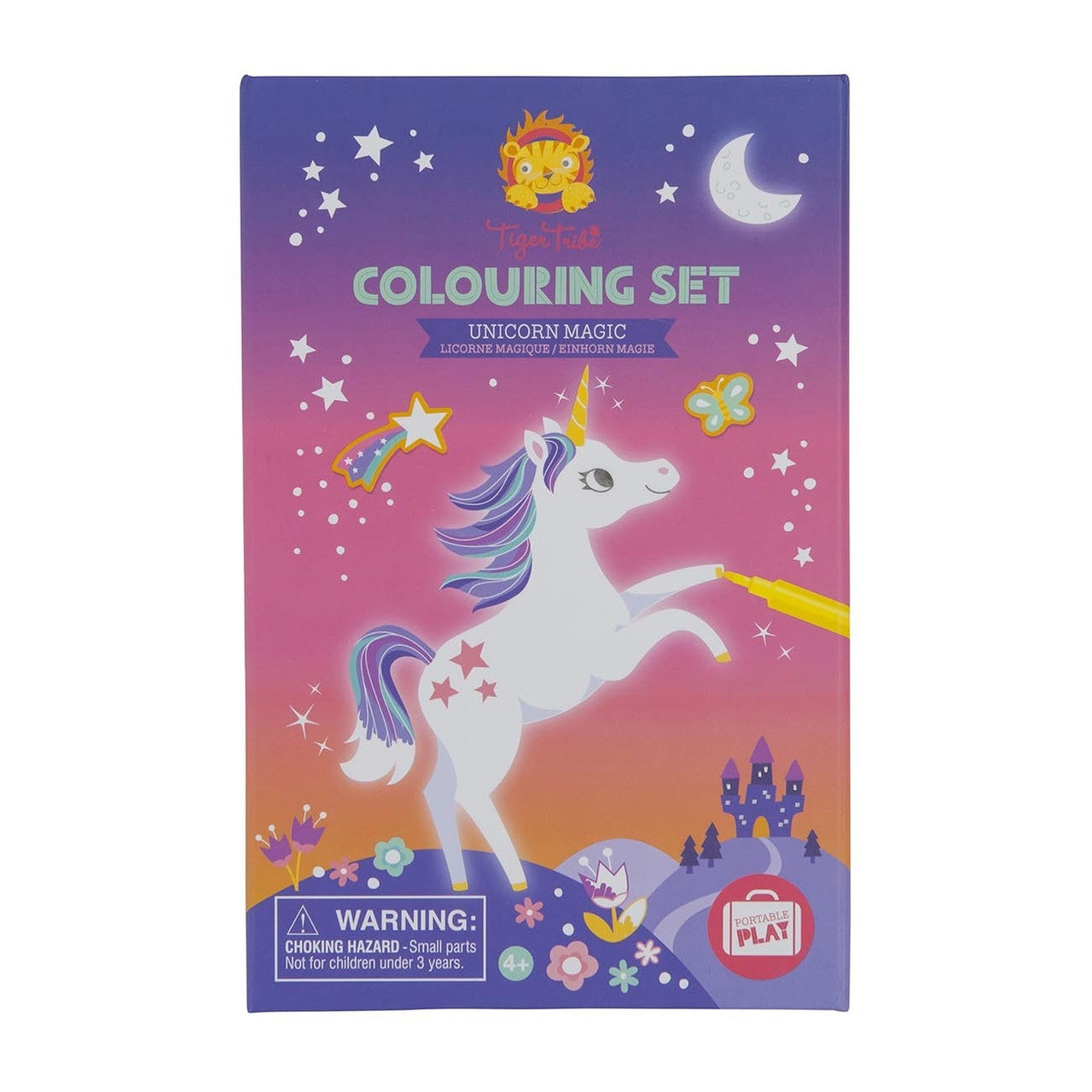 Tiger Tribe Colouring Set - Unicorn Magic
