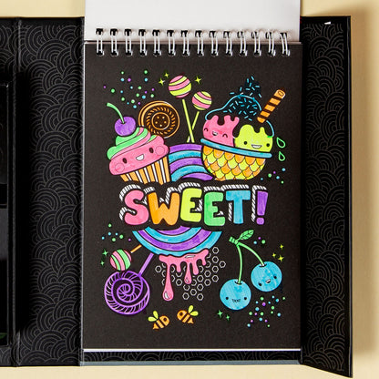 Tiger Tribe Neon Colouring Set - Glow Friends