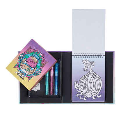 Tiger Tribe - Glitter Colouring Set - Ocean Dreams