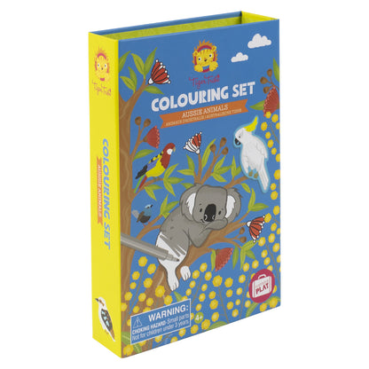 Tiger Tribe Colouring Set - Aussie Animals