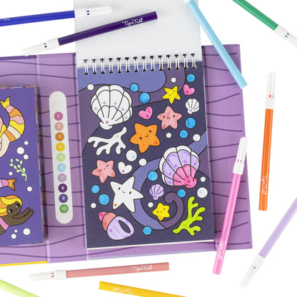 Tiger Tribe Colour by Numbers - Mermaids and Friends