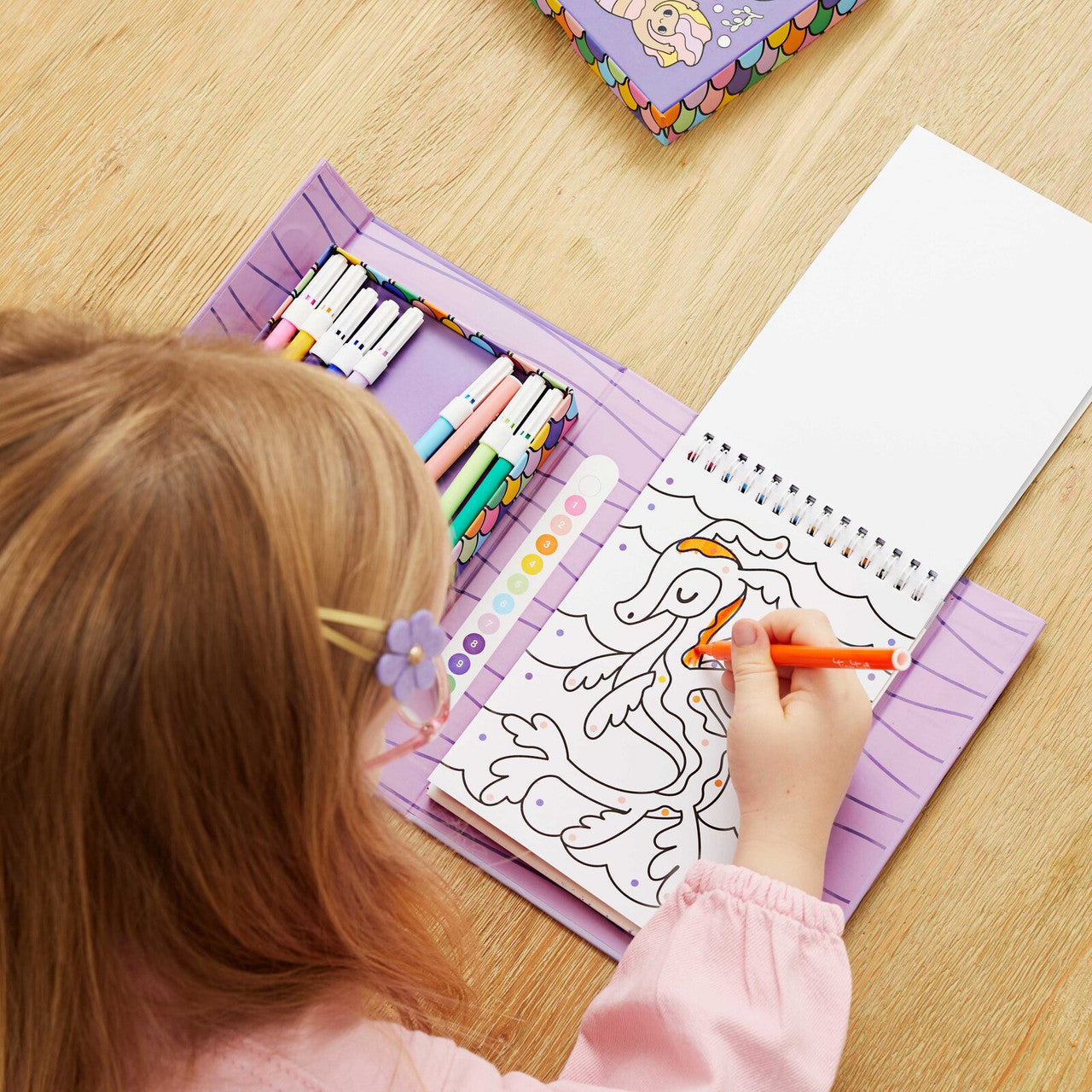 Tiger Tribe Colour by Numbers - Mermaids and Friends
