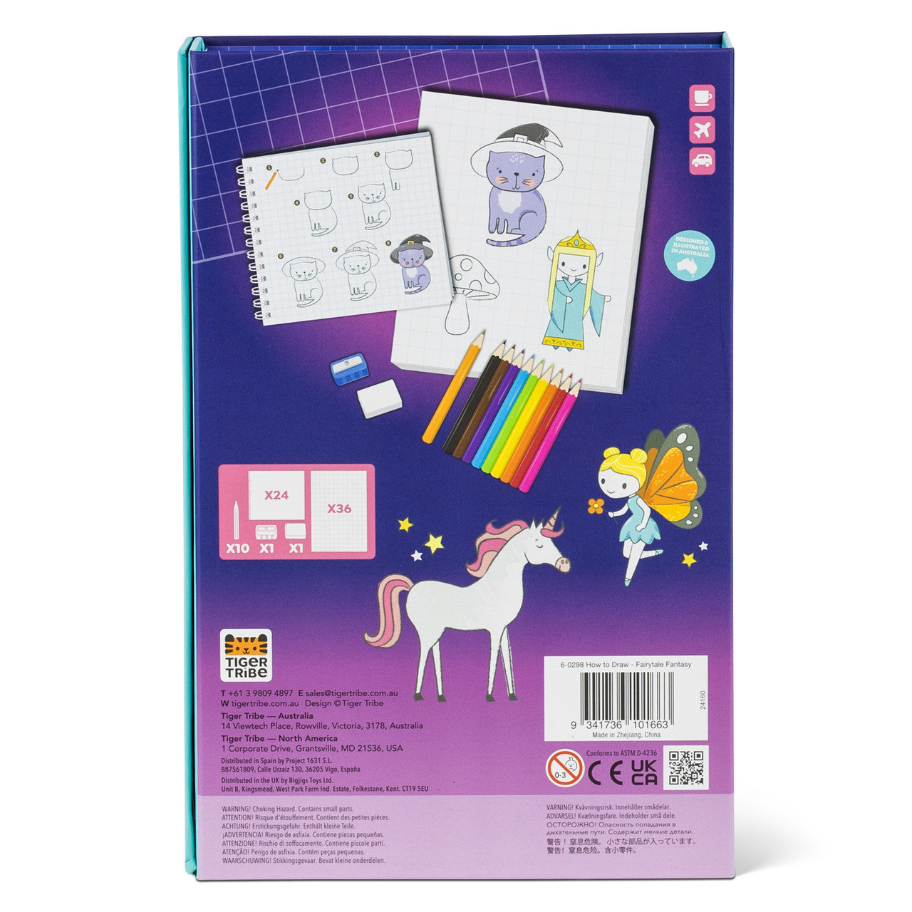Tiger Tribe How to Draw - Fairytale Fantasy