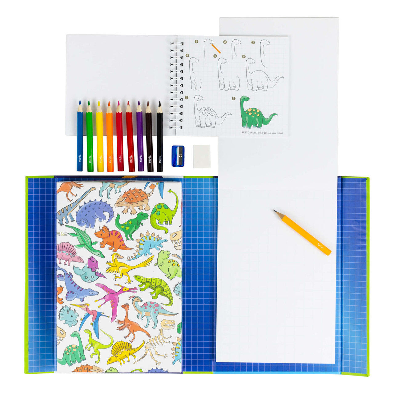 Tiger Tribe How To Draw - Dinosaurs