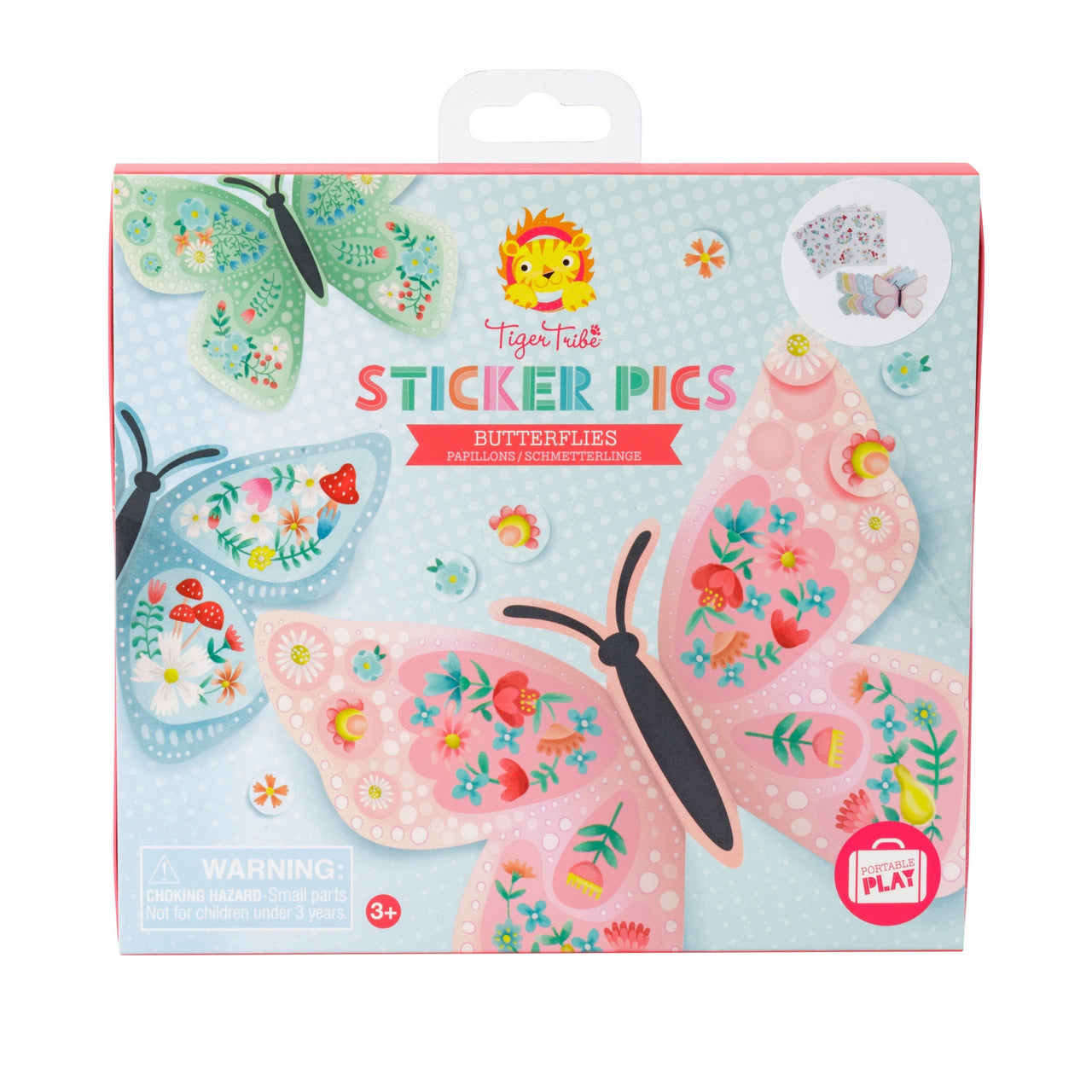 Tiger Tribe Sticker Pics - Butterflies