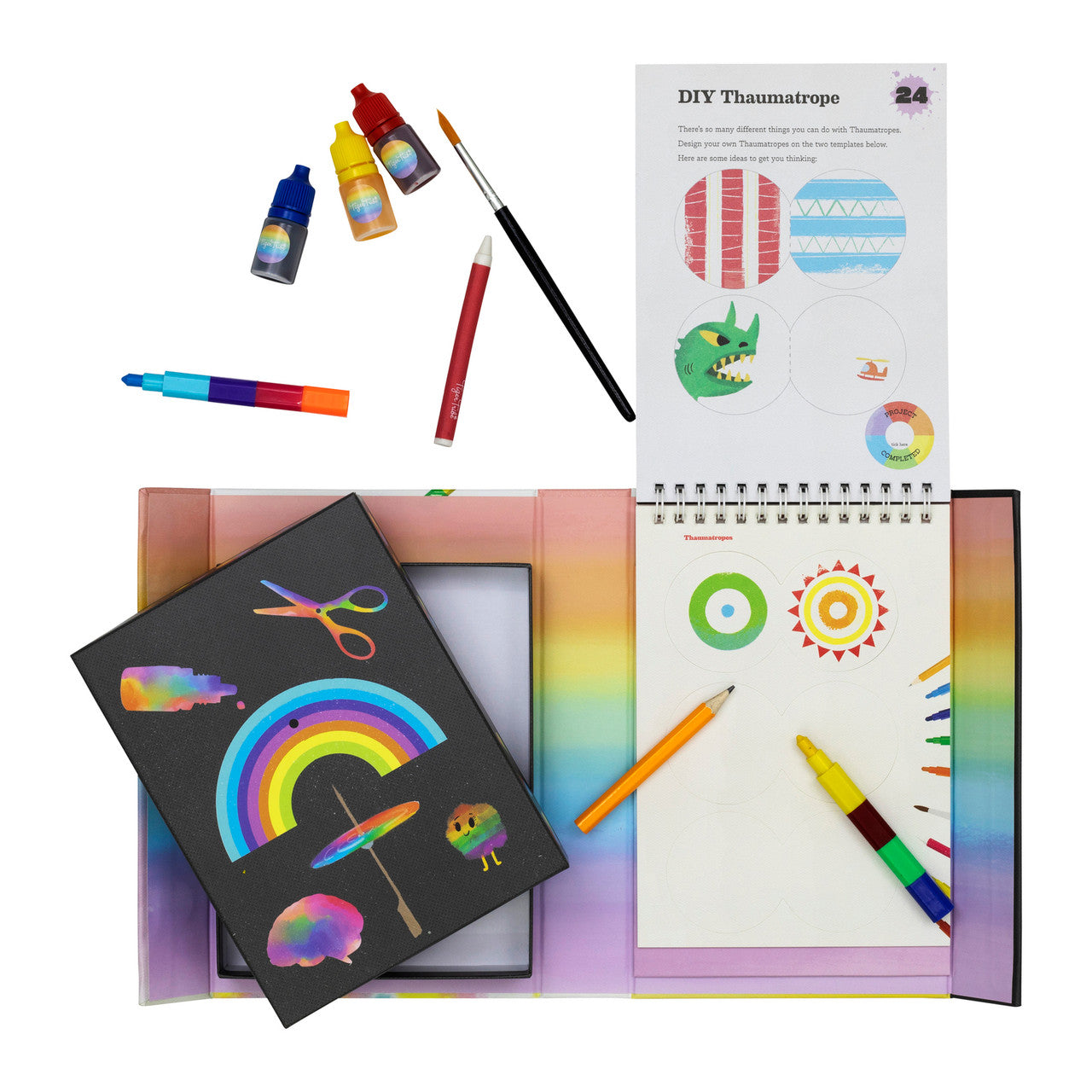 Tiger Tribe Rainbow Lab - Playing with Colour