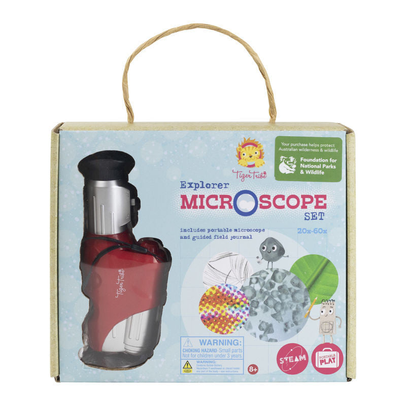 Tiger Tribe - Explorer Microscope Set