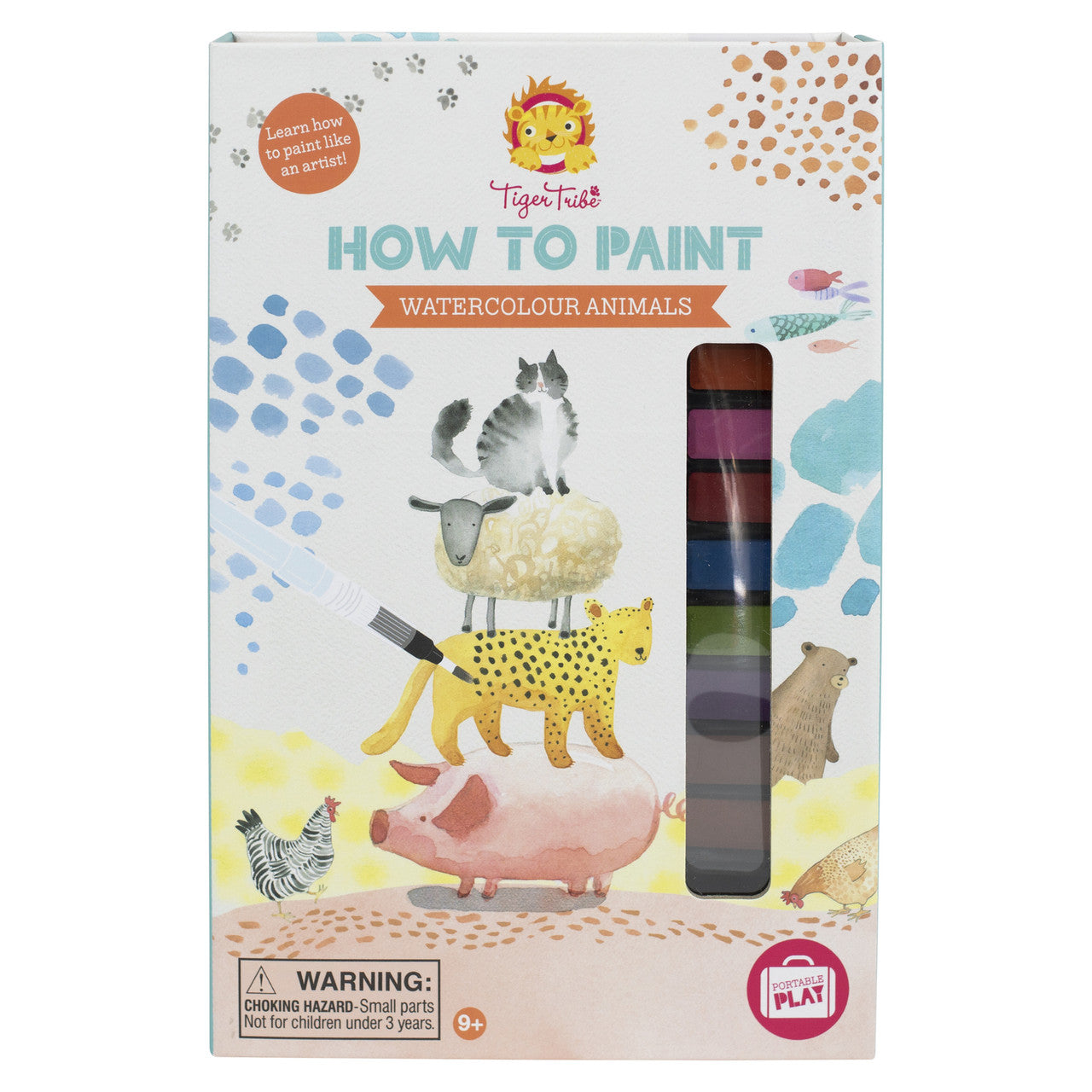 Tribe How to Paint - Watercolour - Animals