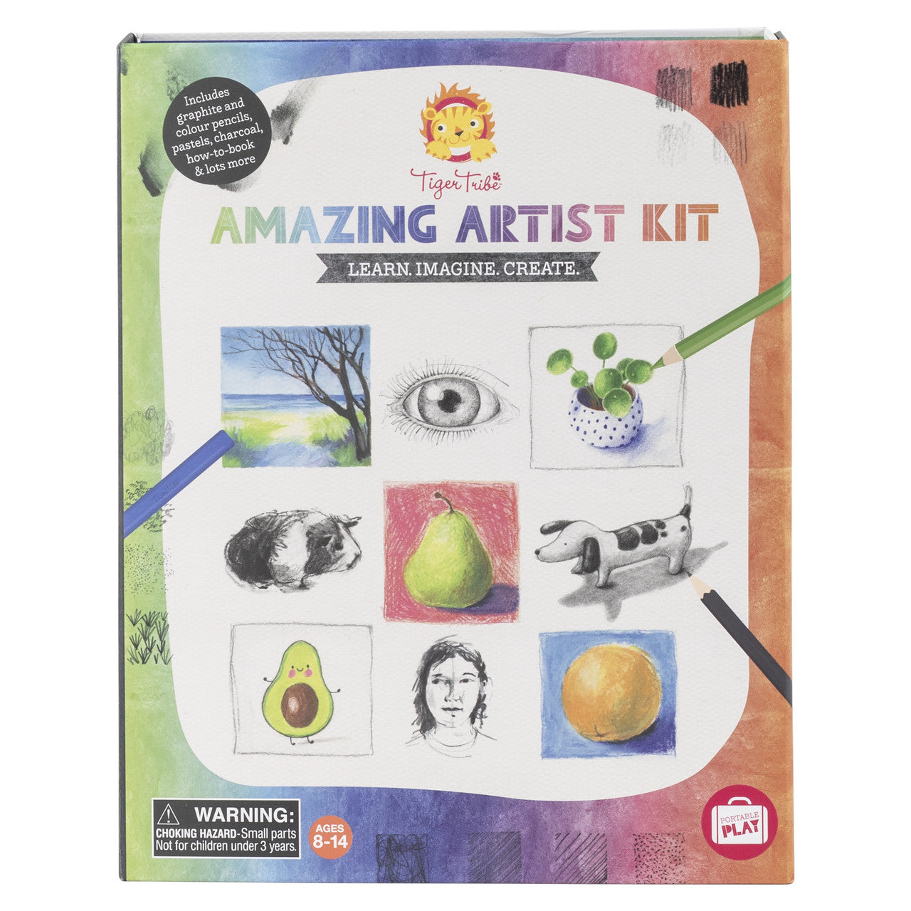 Tiger Tribe Amazing Artist Kit - Learn. Imagine. Create.