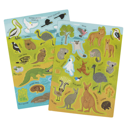Tiger Tribe Magna Carry Playbook - Aussie Animals