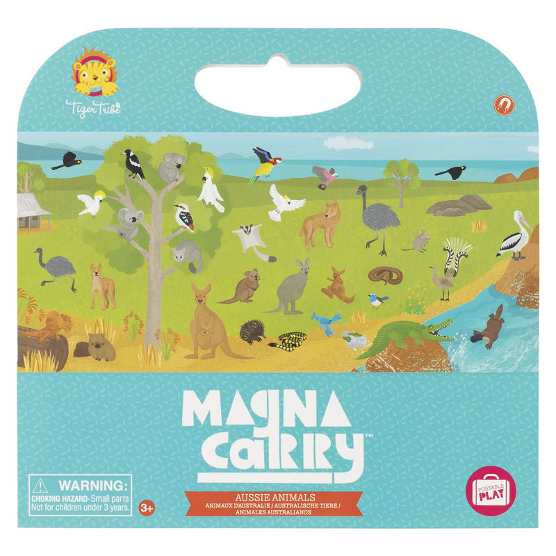 Tiger Tribe Magna Carry Playbook - Aussie Animals