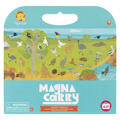 Tiger Tribe Magna Carry Playbook - Aussie Animals
