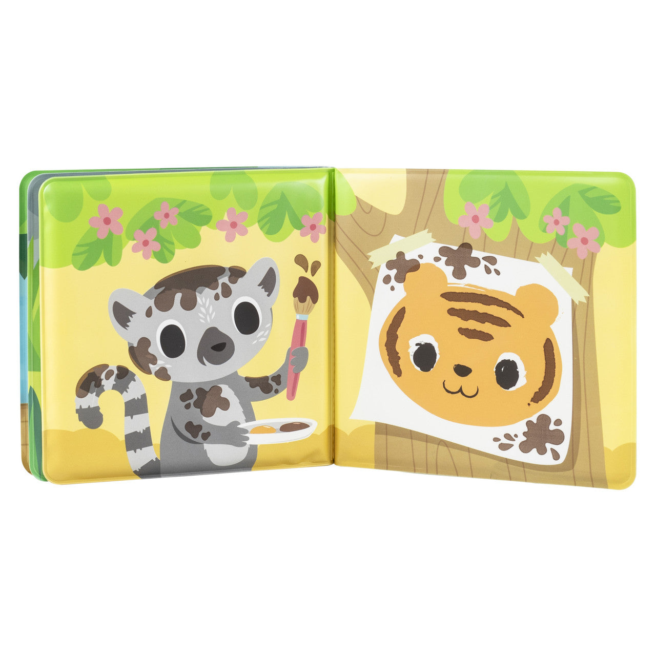 Tiger Tribe - Bath Book - Messy Jungle