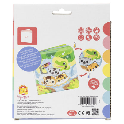 Tiger Tribe - Bath Book - Messy Jungle