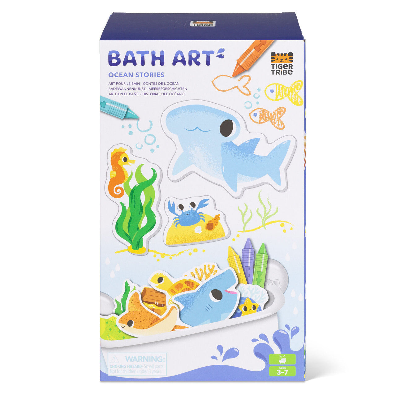 Tiger Tribe - Bath Art - Ocean Stories