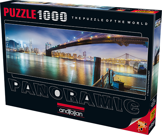 Anatolian 1000pc - The Brooklyn Bridge Panoramic Puzzle