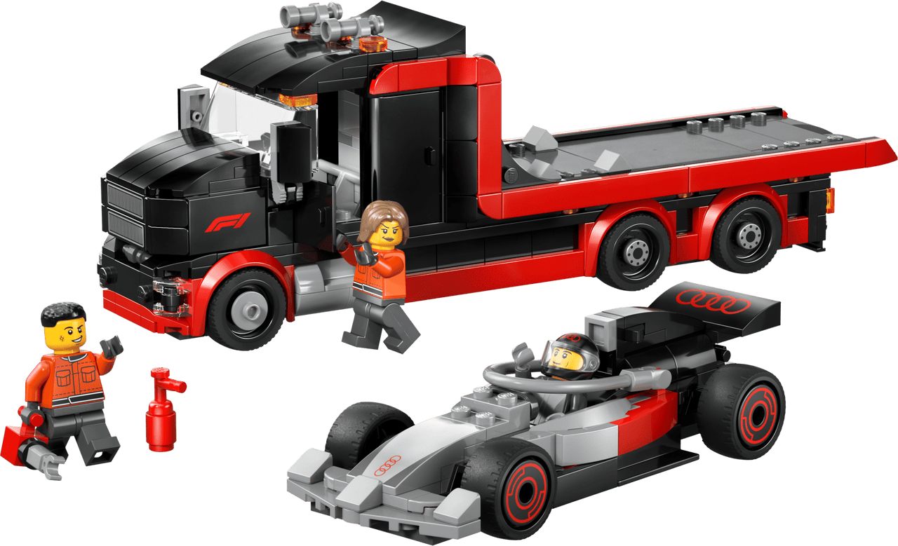 LEGO® City - F1® Display Truck with Audi F1® Race Car 60493