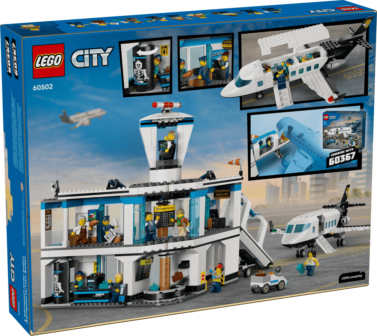 LEGO City - Airport with Airplane 60502