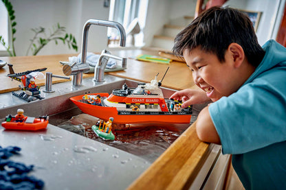 LEGO City - Coast Guard Rescue Boat & Helicopter 60504