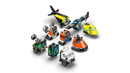  LEGO® City - Airplane, Service Truck & Hovercraft Remix 60505