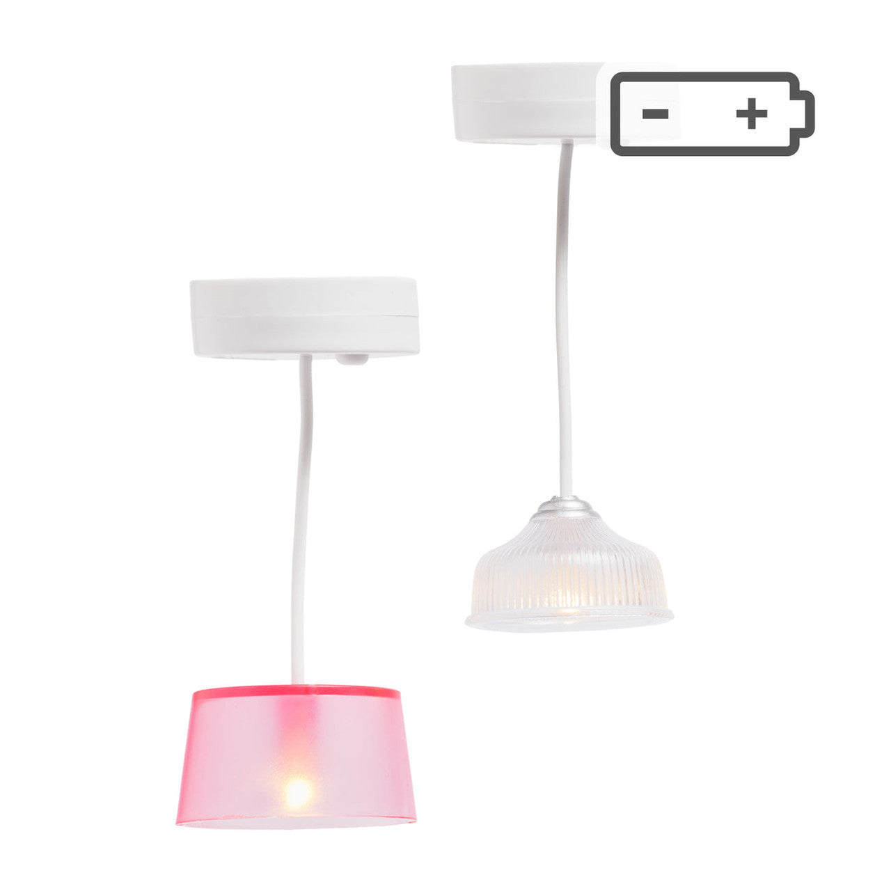 Lundby 2 Ceiling Lights - Battery Powered