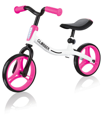Globber - GO BIKE Balance Bike - White/Pink