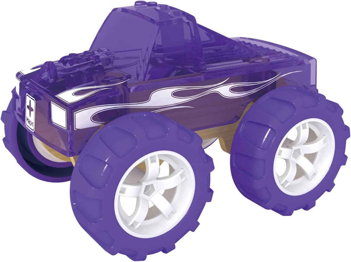 Hape - Purple Monster Truck