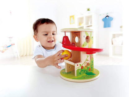 Hape - Jungle Press and Slide Toddler Toy