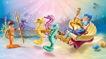 Playmobil - Princess Magic - Mermaid Seahorse Carriage 71500