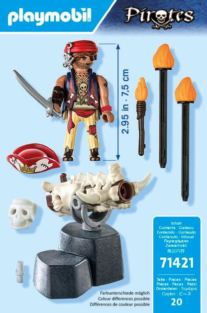 Playmobil Pirates -  Canon Master 71421