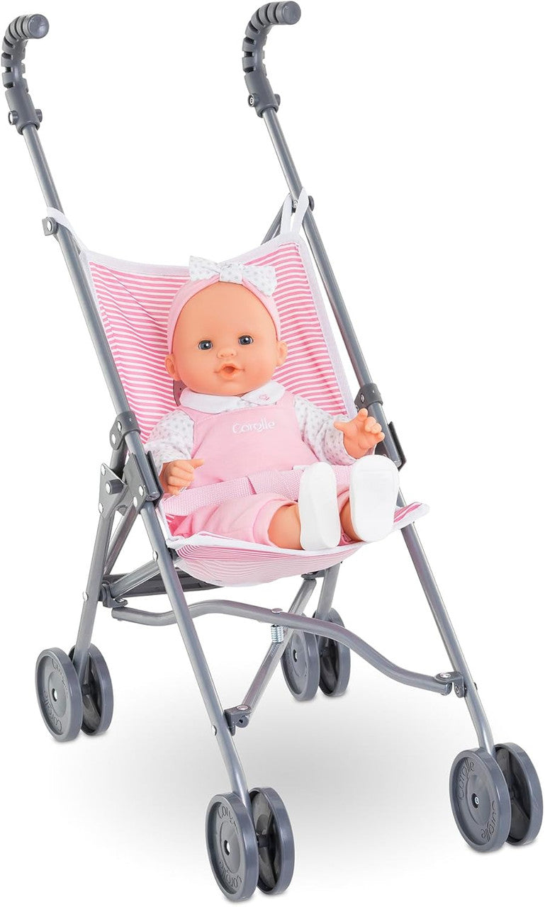 Corolle - Pink Doll's Stroller for Corolle 36cm, 42cm and 52cm Baby Dolls
