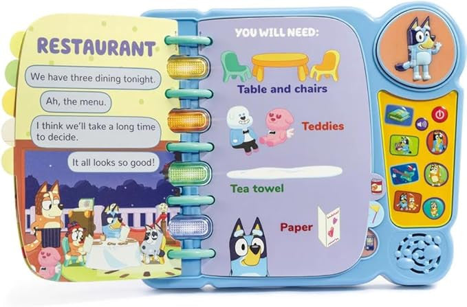 VTech - Bluey's Book of Games