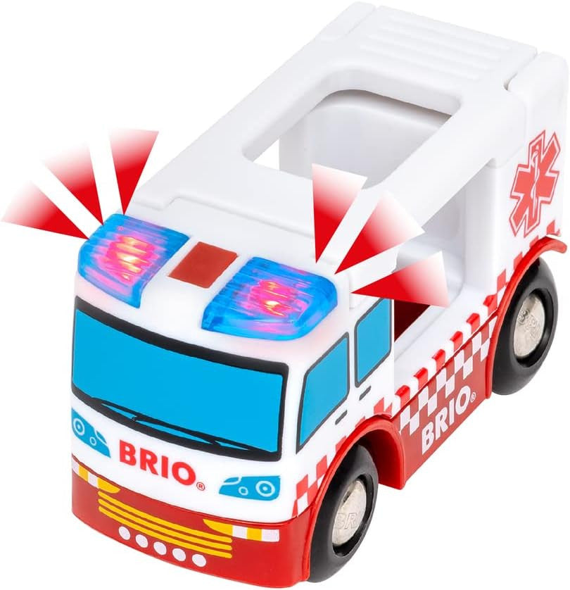 BRIO World - Rescue Team Train Set 36025