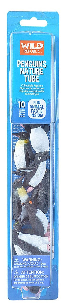 Wild Republic- Nature Tube- Penguins
