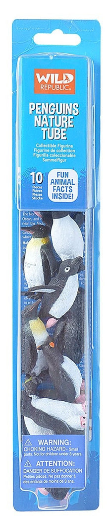 Wild Republic- Nature Tube- Penguins