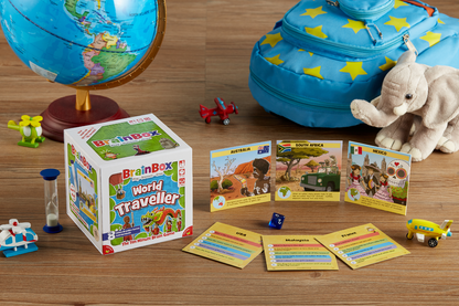 BrainBox - World Traveller - Memory Card Game