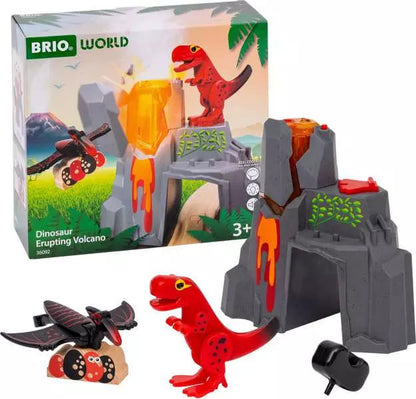 Brio - Dinosaur Erupting Volcano Set 36092