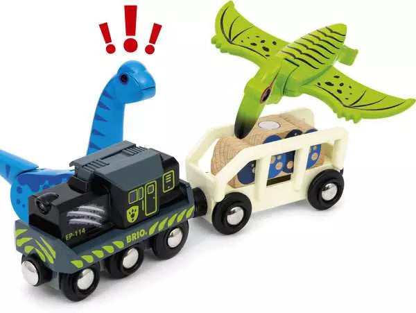 Brio - Dinosaur Battery Train 36096