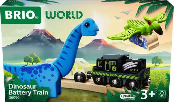 Brio - Dinosaur Battery Train 36096