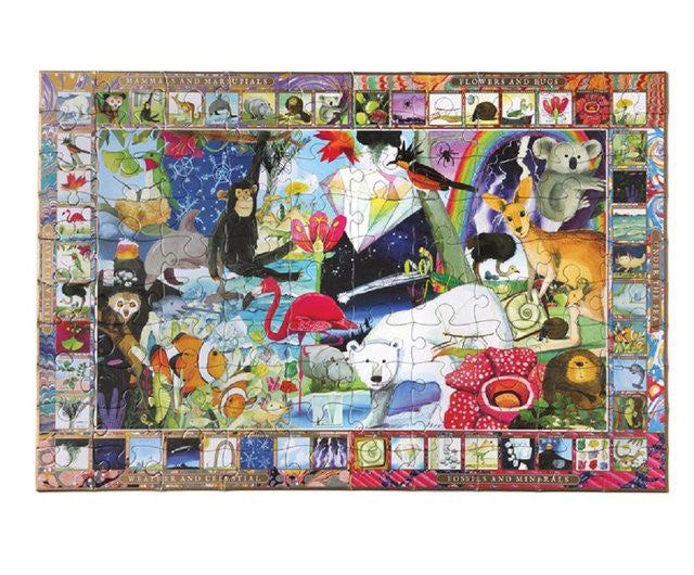 eeBoo 100pc - Natural Science puzzle