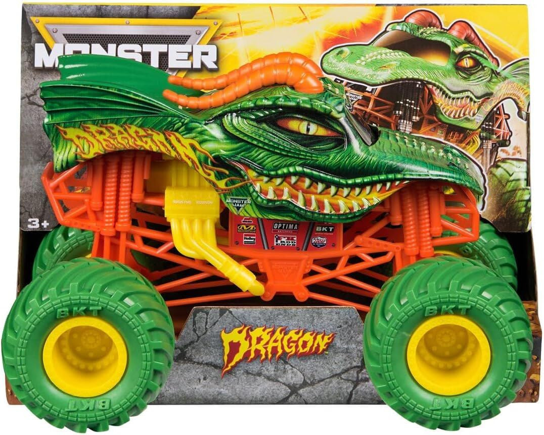 Monster Jam 1:24 Diecast Trucks - Dragon (Series 26)