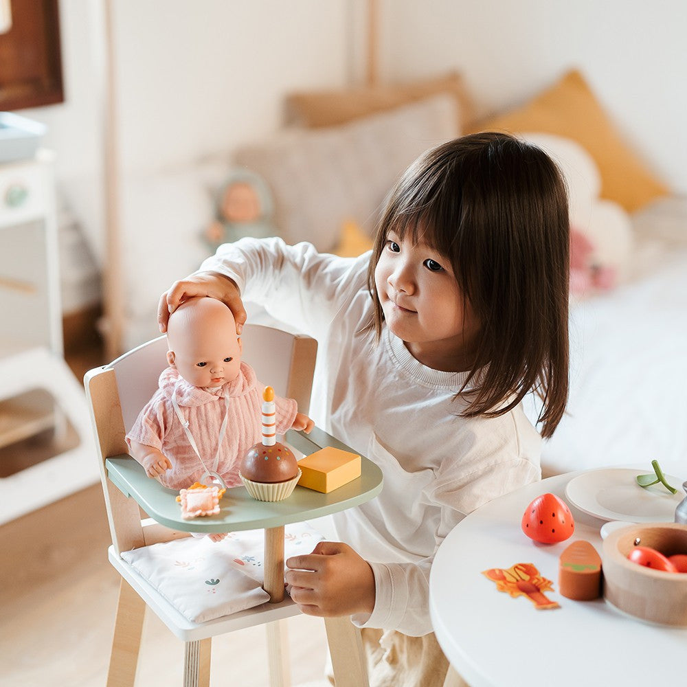 Eureka Kids - Wooden Doll's Highchair
