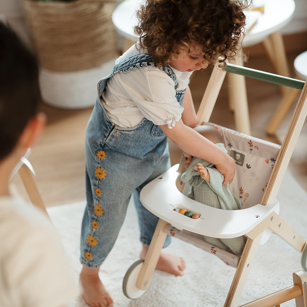 Eureka Kids - Wooden Doll's Stroller