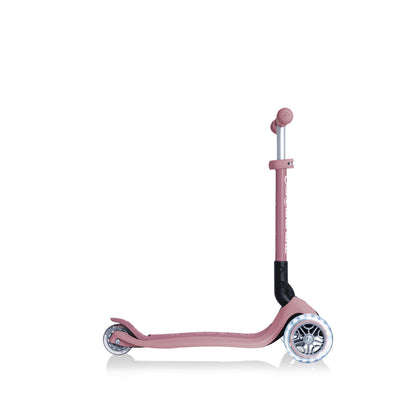 Globber - ECOLOGIC JUNIOR FOLDABLE LIGHTS Scooter - Berry