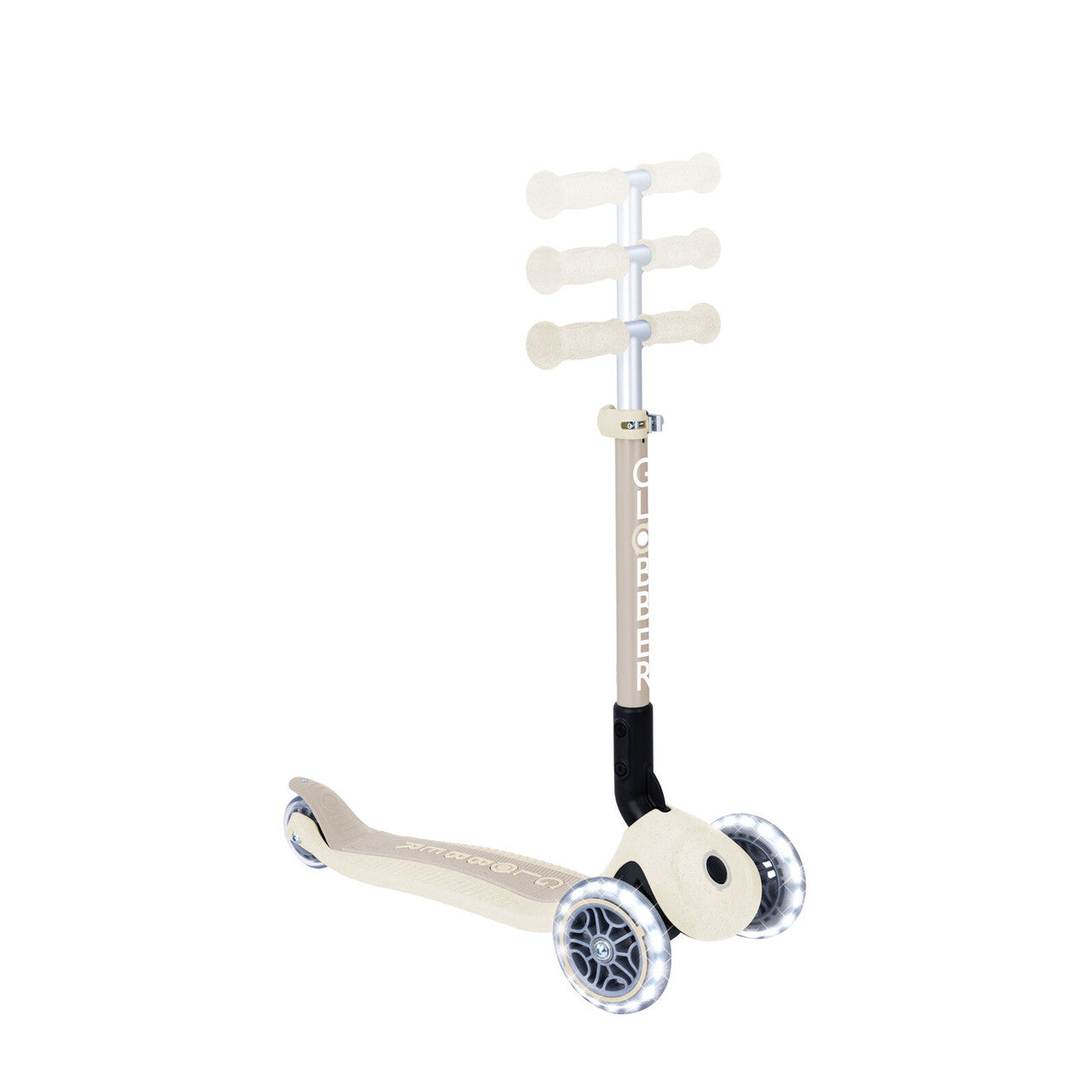 Globber - ECOLOGIC JUNIOR FOLDABLE LIGHTS Scooter - Coconut