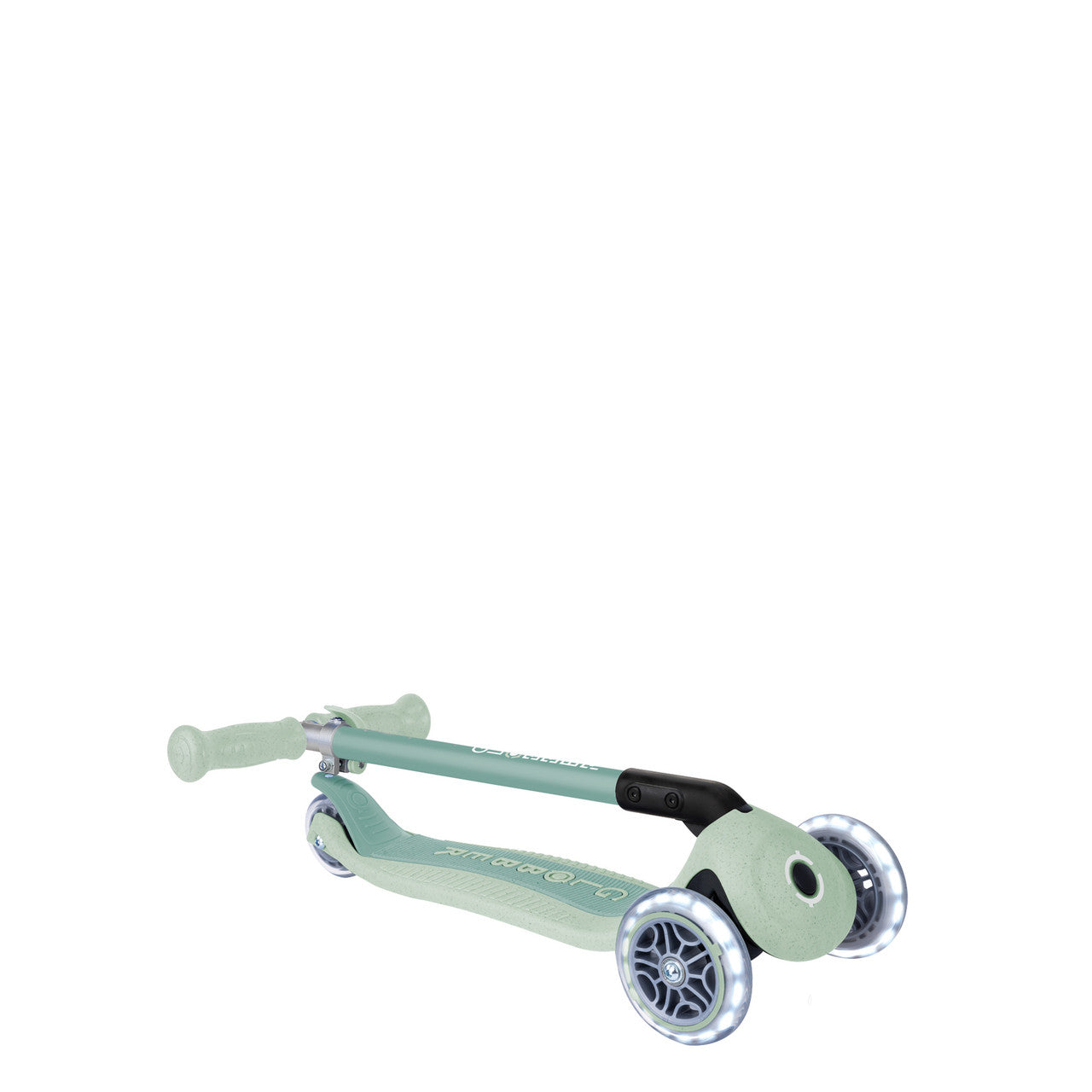 Globber - ECOLOGIC  PRIMO FOLDABLE Scooter With Lights- Pistachio