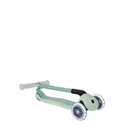 Globber - ECOLOGIC  PRIMO FOLDABLE Scooter With Lights- Pistachio